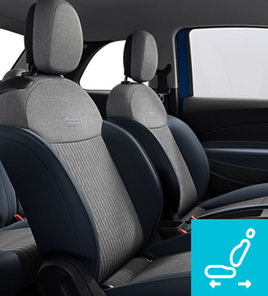 6-WAY MANUALLY ADJUSTABLE FRONT SEATS