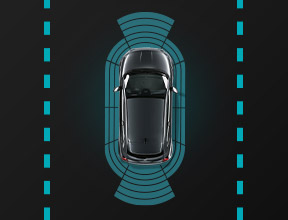 DRONE VIEW (360° PARKING SENSORS)