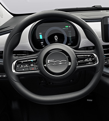 SOFT-TOUCH STEERING WHEEL