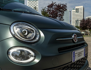 Fiat 500C dashboard