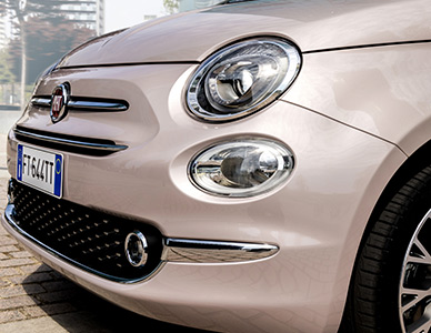 Fiat 500C LED DRL headlights